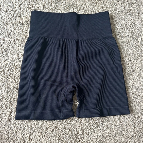 OQQ Biker Shorts From Amazon: Black, Blue, and Grey - Picture 5 of 7